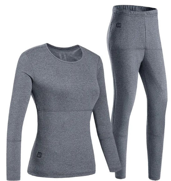 Malla Térmica-Modela Abdomen, Pecho y Rodillas.